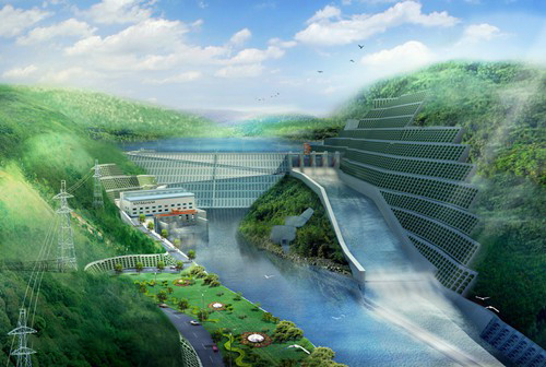 普兰店老挝南塔河1号水电站项目